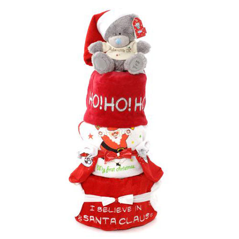 3 Tier Baby Girl Christmas Me to You Bear Nappy Cake (New Born) £29.99